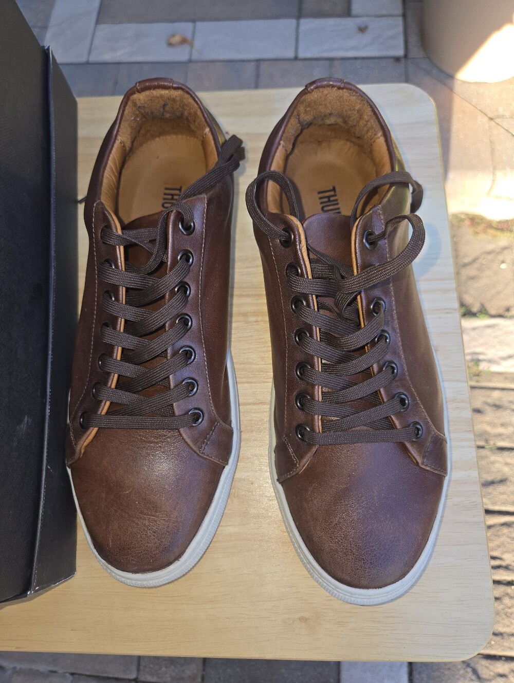 Thursday Premier Co Low Top Leather Low-Top Sneakers